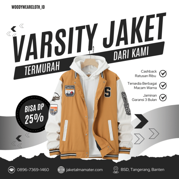Jaket Baseball | Jaket Varsity - Image 7