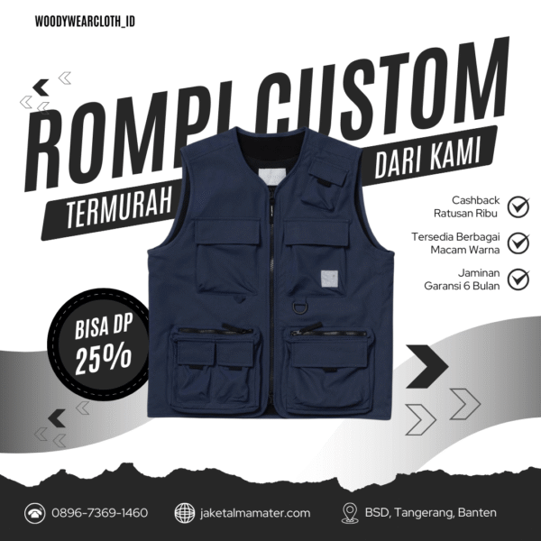 Rompi Custom | Vest Custom - Image 4