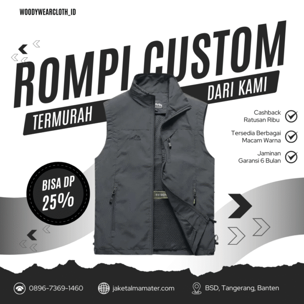 Rompi Custom | Vest Custom - Image 2