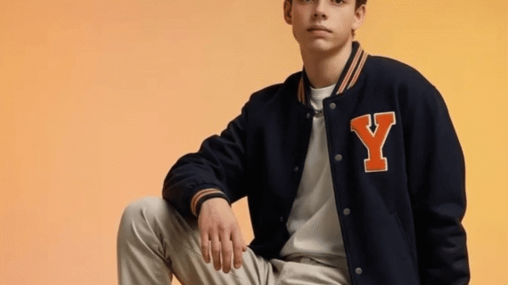 Jaket Varsity Polos Bisa Custom Logo dan Nama
